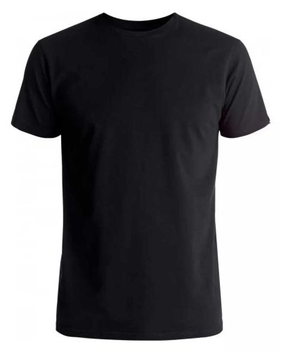 CAMISETA PRETA ALGODÃO 